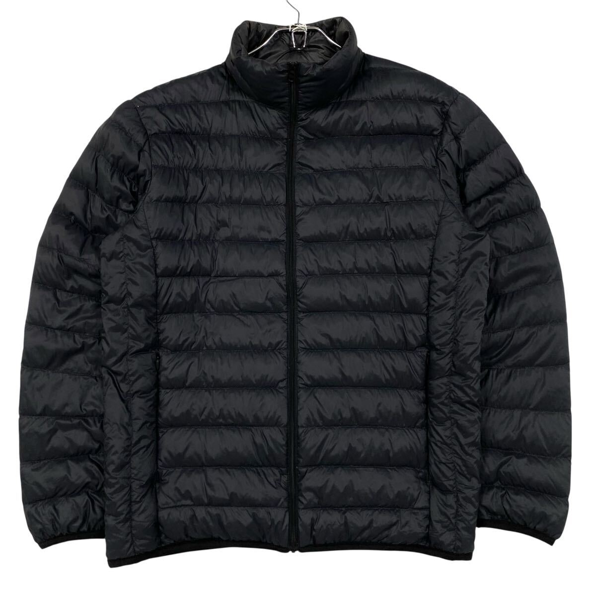 UNIQLO(ユニクロ)ウルトラライトダウンジャケット メンズM ブラック 携帯用袋無し W102拍卖