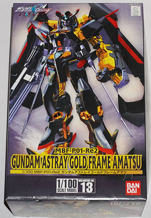 バンダイ 1/100 ガンダムアストレイ ゴールドフレームアマツ拍卖