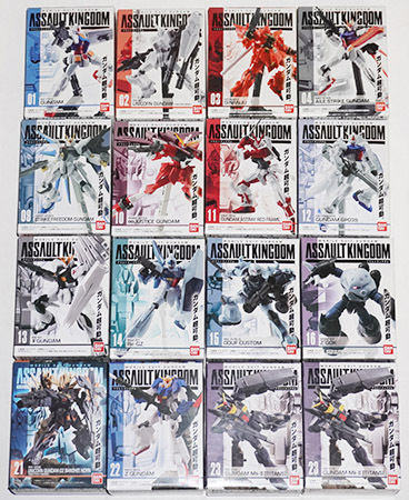 バンダイ ASSAULT KINGDOM アサルトキングダム 16個セット 未開封拍卖