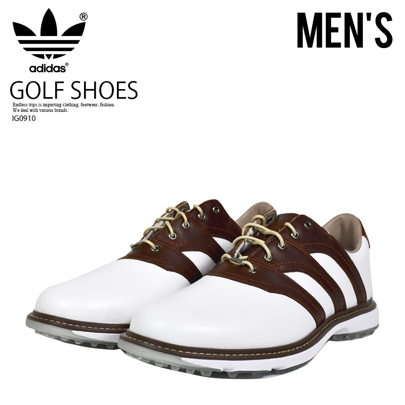 ■新品■adidas/アディダス■ゴルフシューズ SMC Z-TRAXION MC Z トラクション■27.5cm■ホワイト スパイクレス■IG0910拍卖