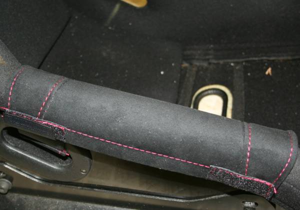 ☆親方印☆黒アルカンターラ仕様☆フルバケのサイドプロテクター☆拍卖