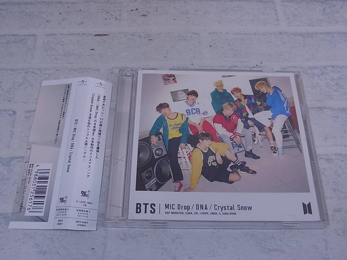 〓AC/685●音楽CD☆MIC Drop / DNA / Crystal Snow☆初回限定盤A☆BTS拍卖