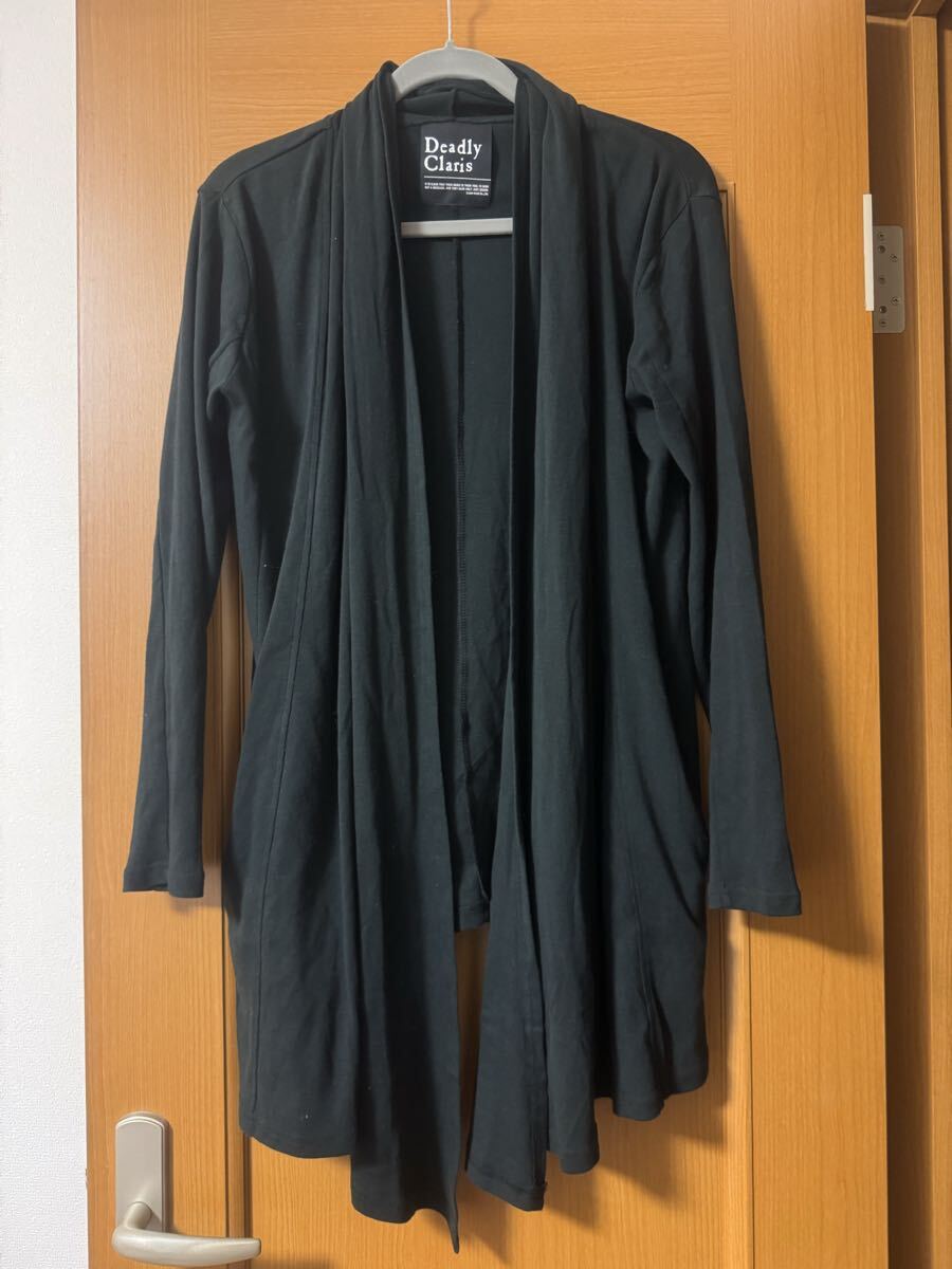 未使用 DIR EN GREY ドレープカーディガン ブラック フリーサイズ 京 sukekiyo プチブラバンソン拍卖