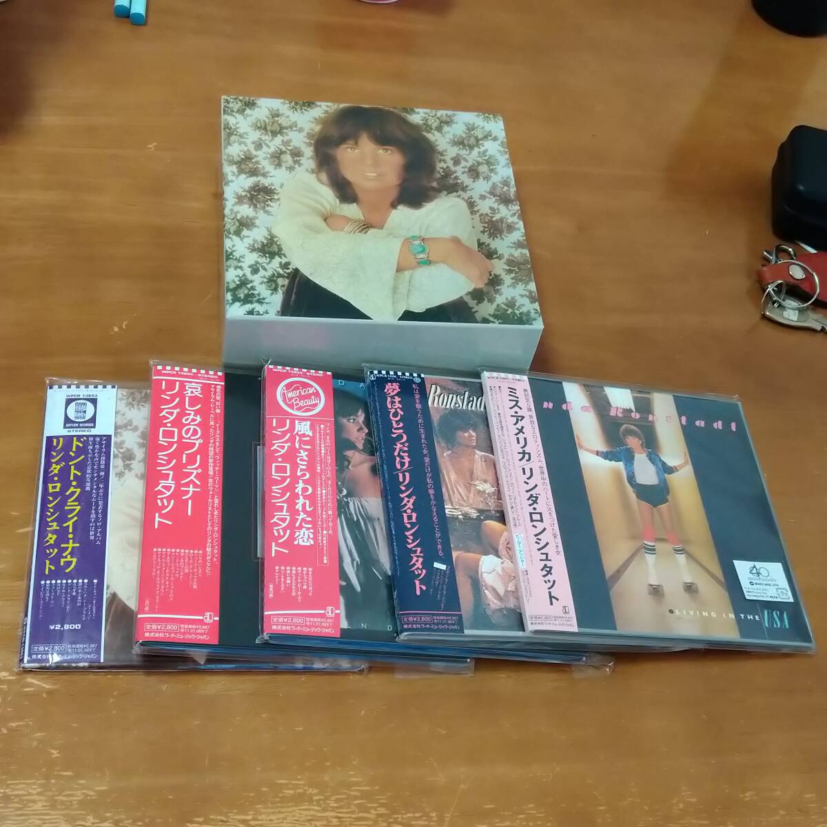 紙ジャケ  SHM-CD   LINDA RONSTADT   5タイトルセット   特典BOX付   紙ジャケット   国内盤       拍卖