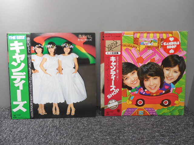 キャンディーズ・2枚まとめてにて( 帯あり ) LP盤拍卖