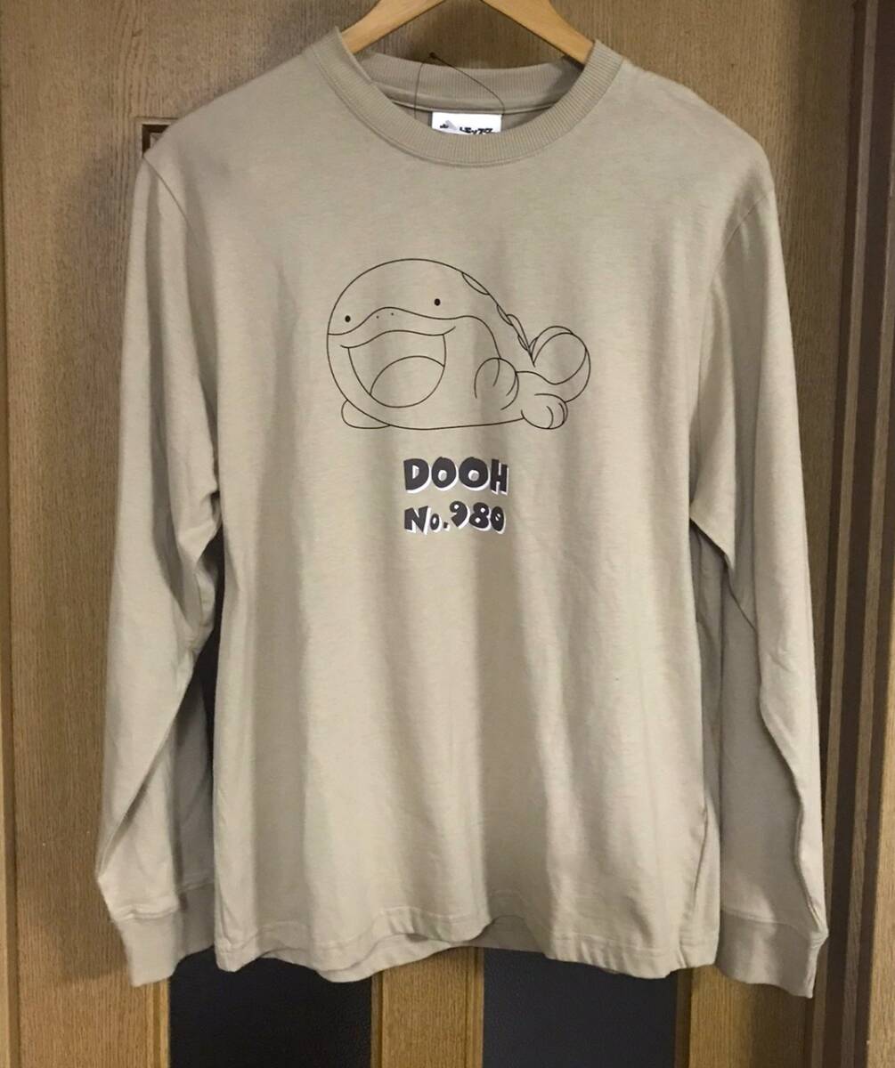 新品 タグ付き ポケモン ポケットモンスター ドオー tシャツ 長袖 ブラウン 綿100% メンズLサイズ拍卖