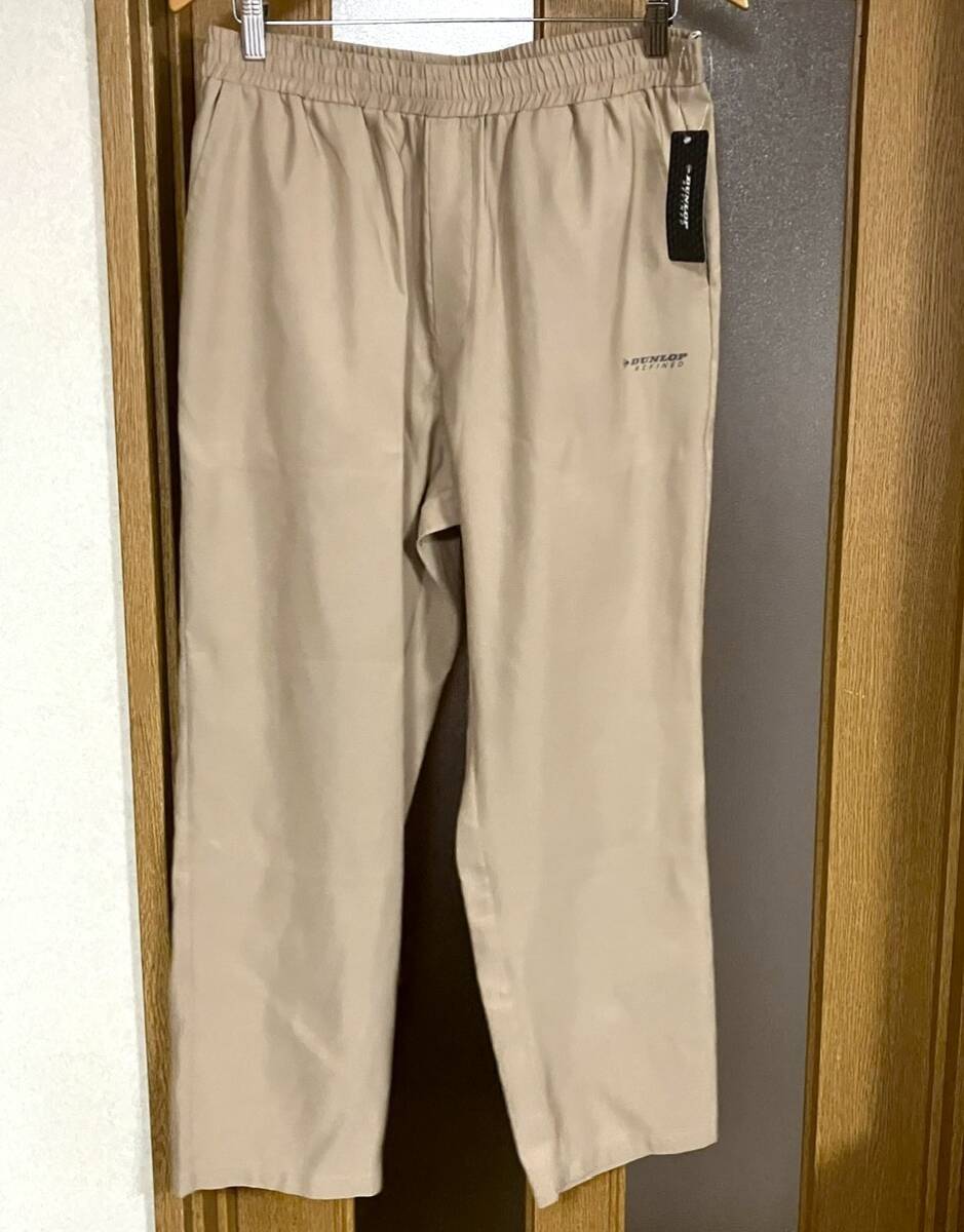 新品 タグ付き ダンロップ 長ズボン ズボン メンズLL ベージュ系拍卖