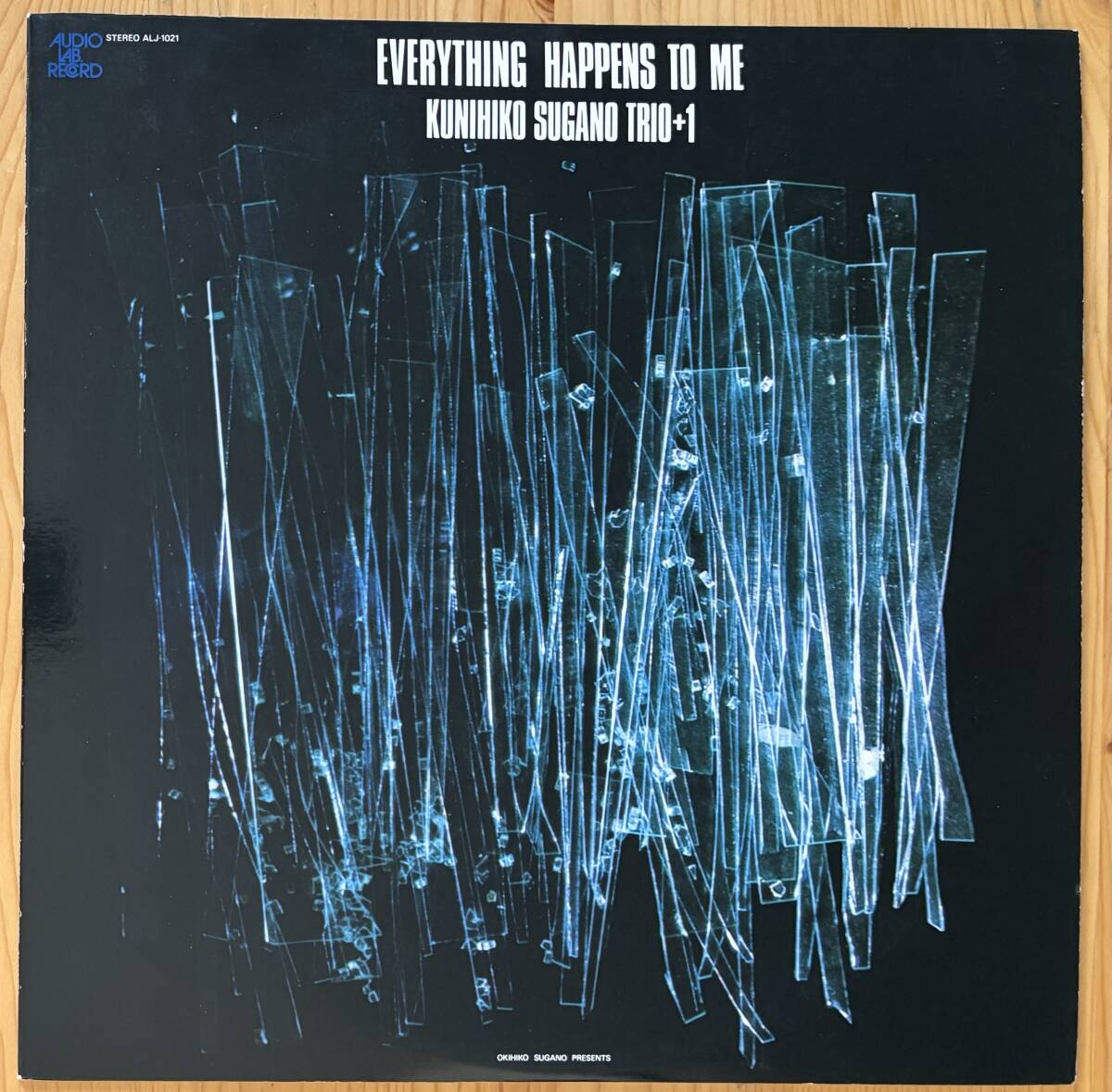 美盤 菅野邦彦 Kunihiko Sugano Trio / Everything Happens To Me LP レコード AUDIO LAB拍卖