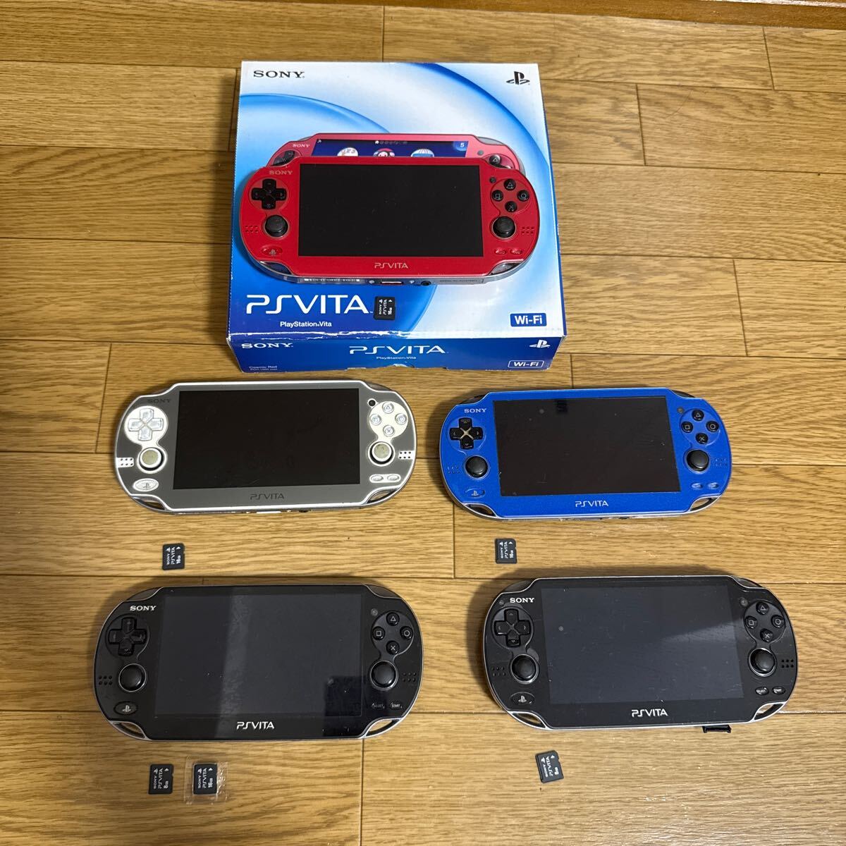 ★ PSVITA★ PCH-1000★ SONY★ レッド★ブルー★ホワイト★ブラック★拍卖