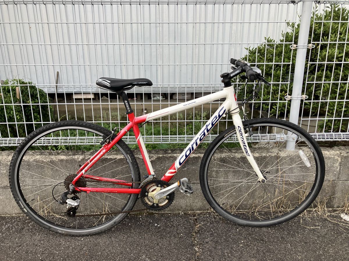 クロスバイク Corratec SHAPE WAVE 3 実動ですが、変速が一部しか出来ない等の問題があるため、ジャンク扱いとさせていただきます。拍卖