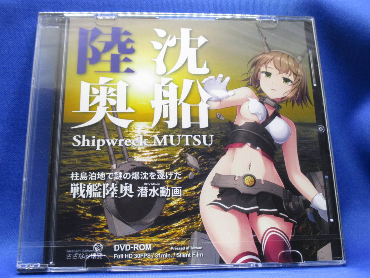 K4■新品 沈船陸奥 Shipwreck MUTSU 戦艦陸奥 DVD-R さざなみ壊変拍卖