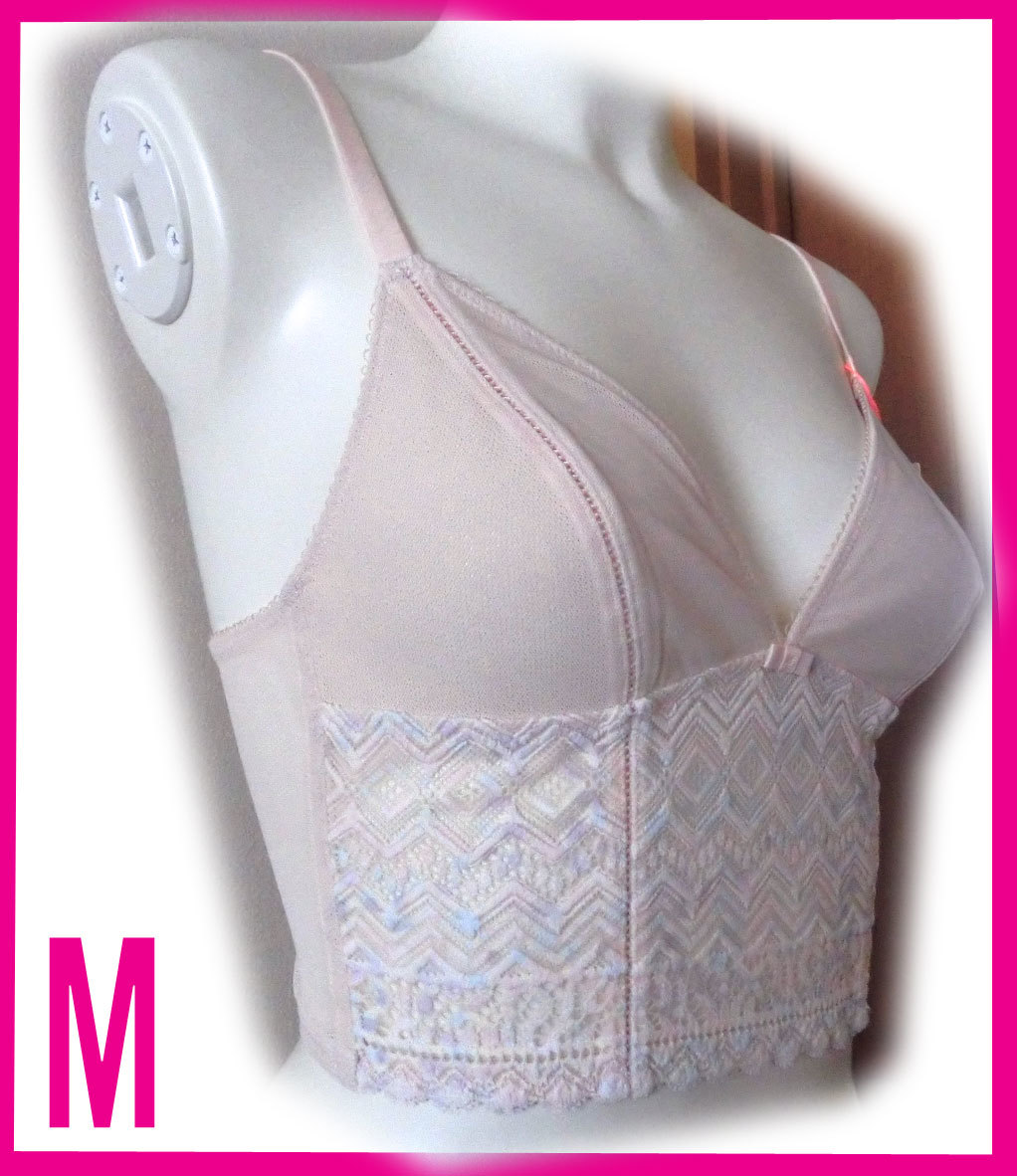 6 トリンプ Triumph M 79-87cm ベージュ 10199778 AMST1228 CAMI JX タイルプリント キャミソール ショート丈 ビスチェ風 高級キャミ 拍卖