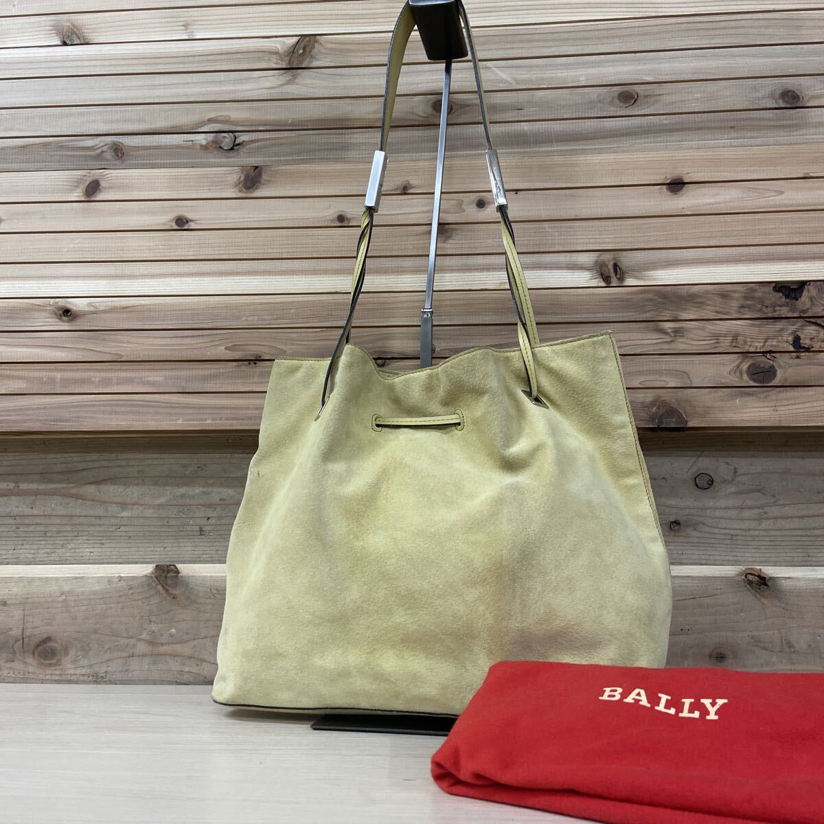 8 BALLY バリー スエード レザー バッグ トートバッグ レディース ショルダー 肩掛け拍卖