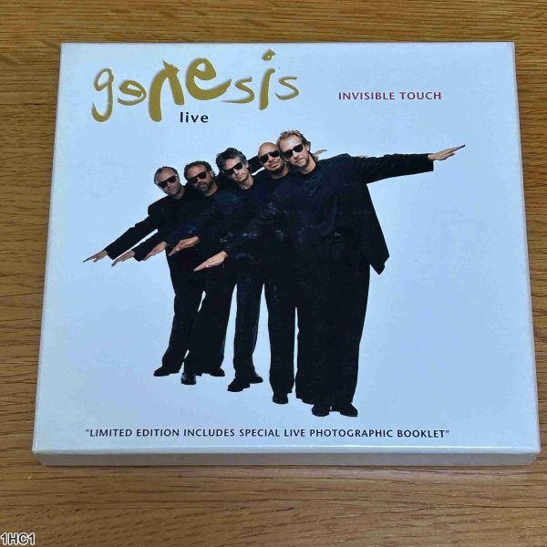 1HC1 CD Genesis Live Invisible Touch special live photographic booklet拍卖