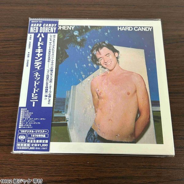 1HC2 紙ジャケ 帯付 CD ネッド・ドヒニー ハードキャンディ Ned Doheny Hard Candy デジタルリマスター 完全生産限定盤拍卖