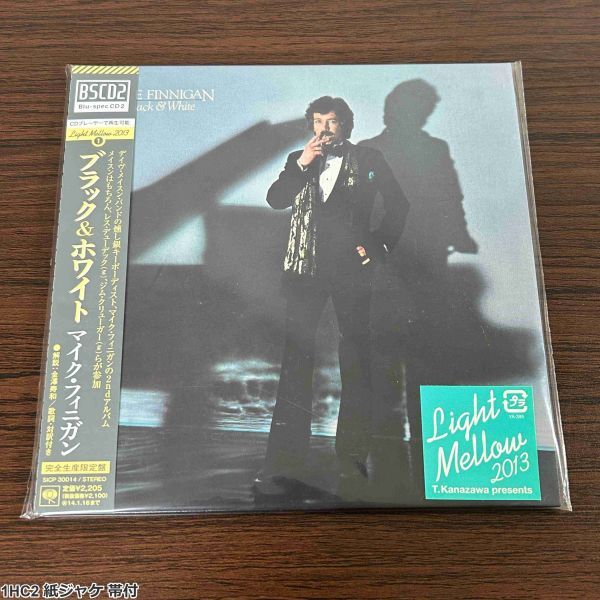1HC2 紙ジャケ 帯付 CD マイク・フィニガン ブラック&ホワイト Mike Finnigan Black & White BSCD2 完全生産限定盤拍卖