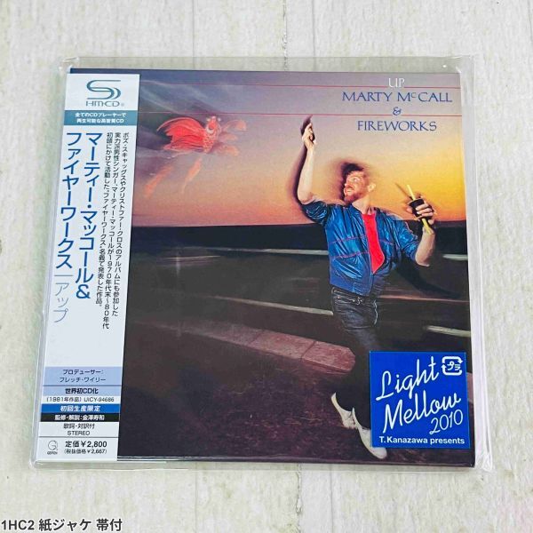 1HC2 紙ジャケ 帯付 CD / マーティー・マッコール&ファイヤーワークス / アップ / Marty McCall & Fireworks / Up拍卖
