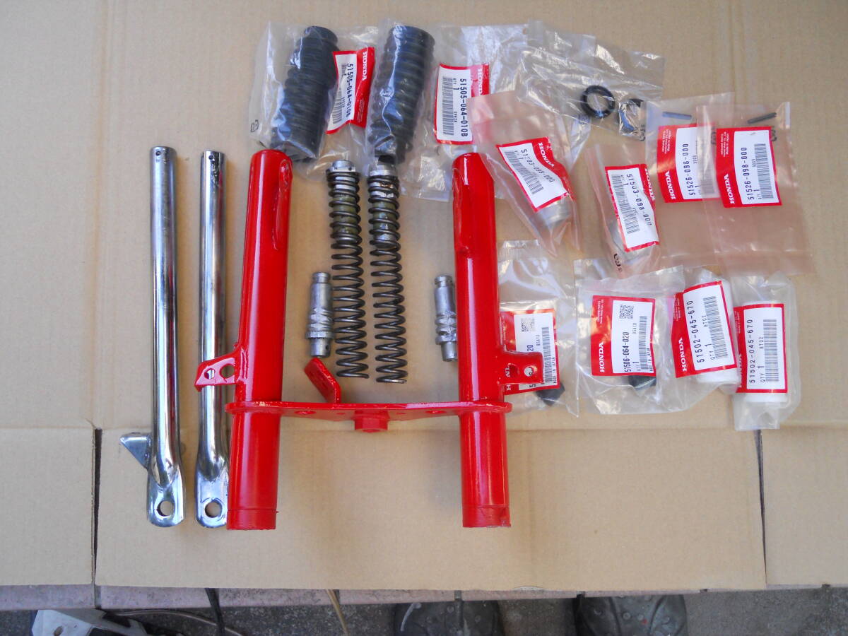 美品 モンキー Z50A Z50Z フロントフォーク 検索)Z50M Z50J ダックス ゴリラ ST50 キタコ Z50J6V ST70 TAKEGAWAフレーム拍卖