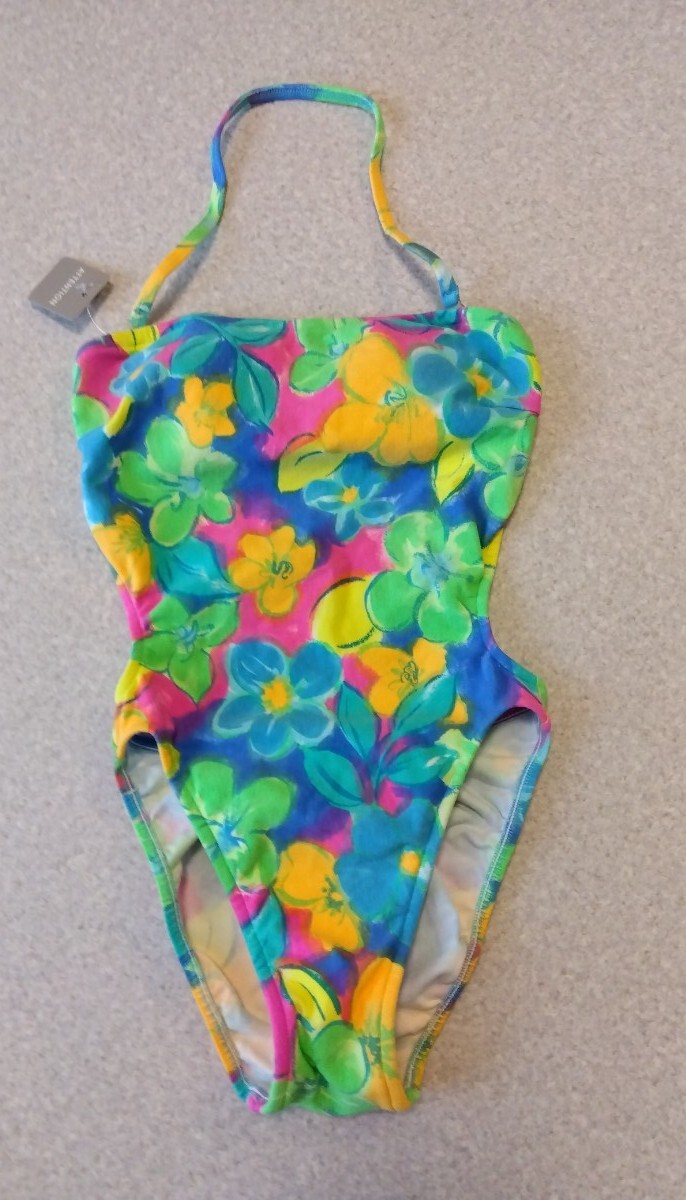 ★インポート生地★花柄★水着★アメリカ★拍卖