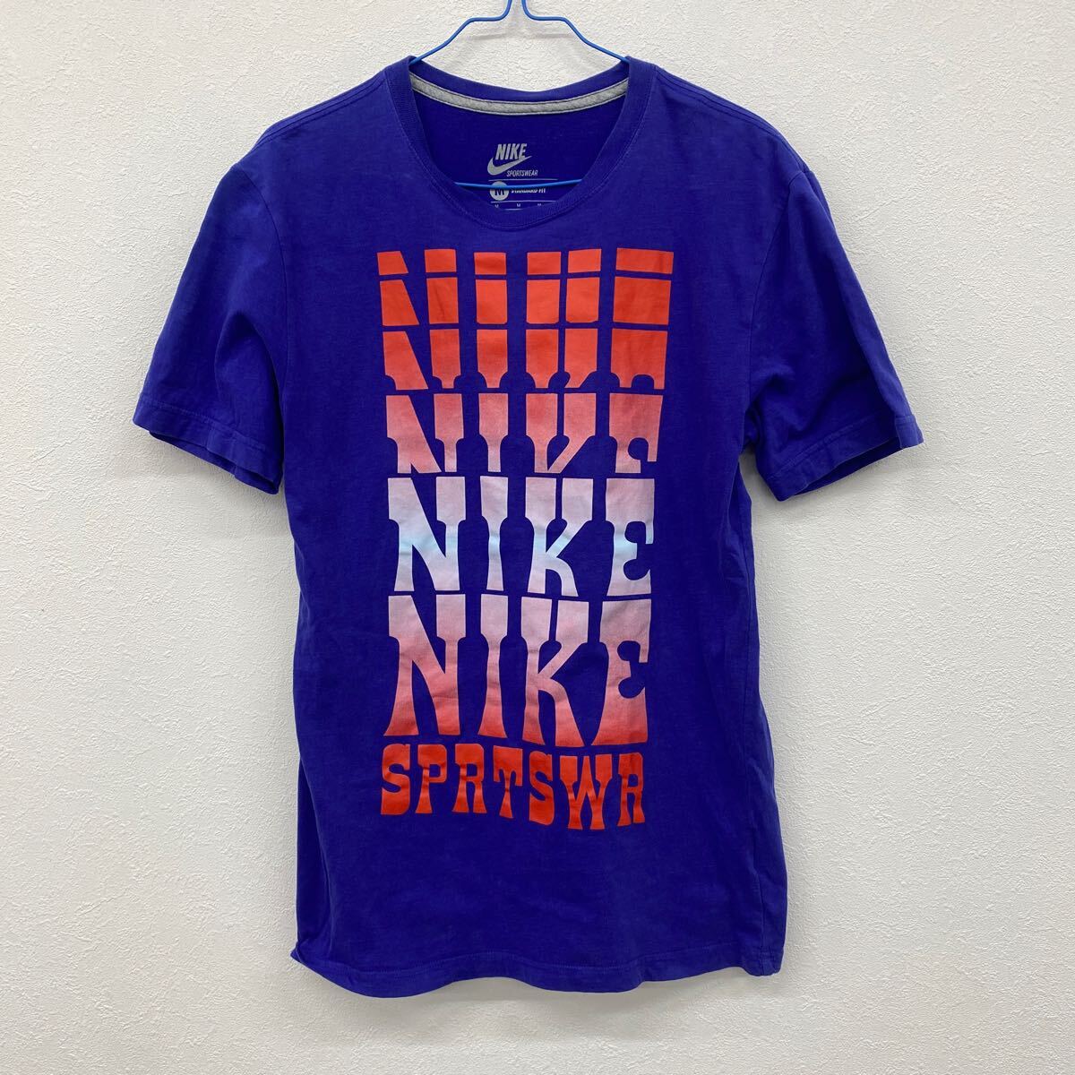 NIKEナイキ  メンズ 半袖 Tシャツ ブルー Mサイズ サ9拍卖