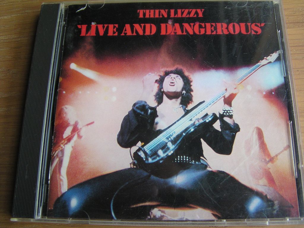 ★名盤!シン・リジィ/ライブ・アンド・デンジャラス 国内盤CD中古品★CD4枚までクリックポスト185円拍卖