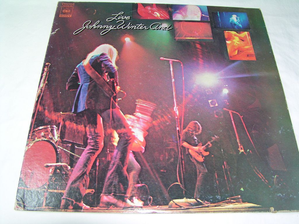 ★ジョニー・ウィンター /ライブ 輸入盤中古LP★ゆうパック80サイズ・10枚まで同梱可能拍卖