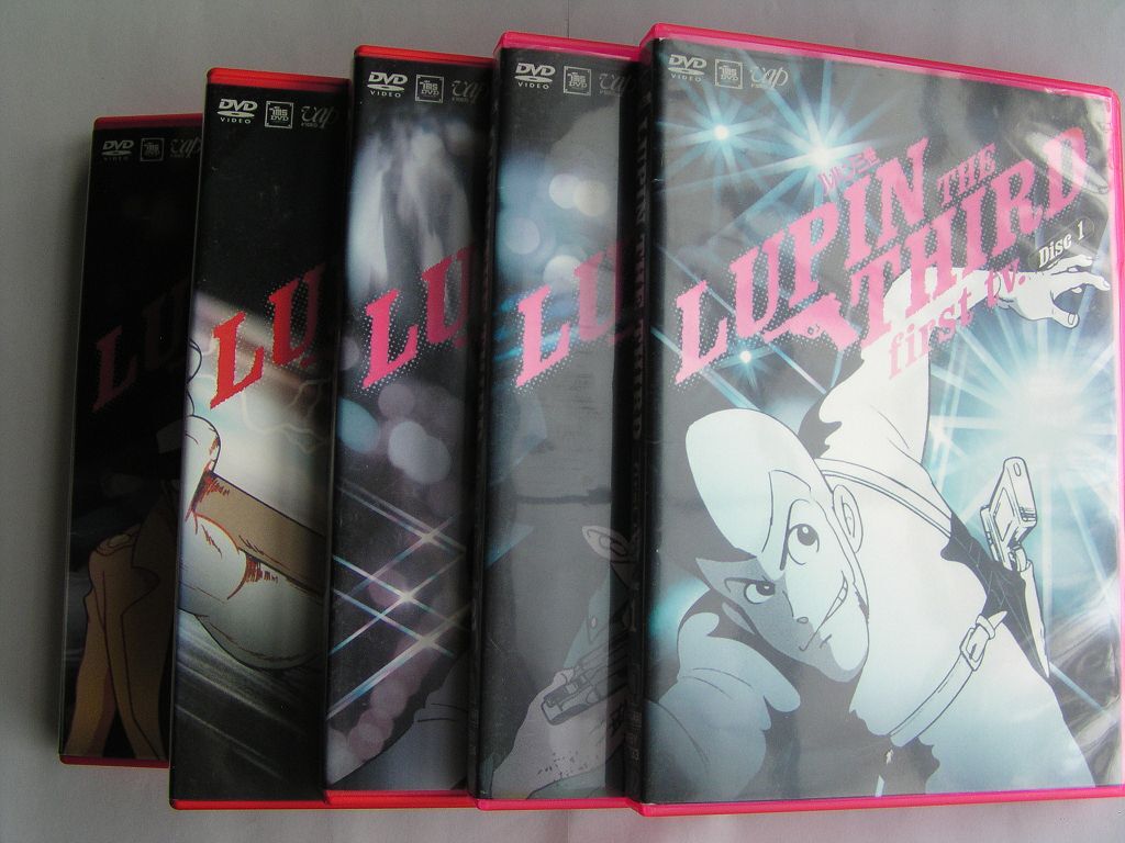 ★名作!ルパン三世 FIRST 全5巻レンタル版DVD中古品・通常トールケース★4枚までクリックポスト185円拍卖