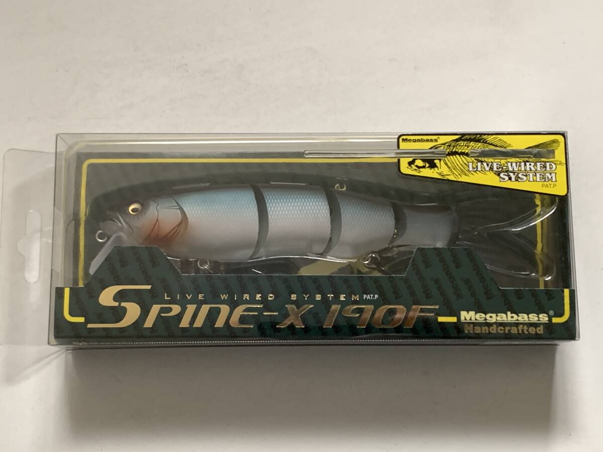 (TC) メガバス【SPIN-X 190F MAT BLUE SHINER】70720拍卖