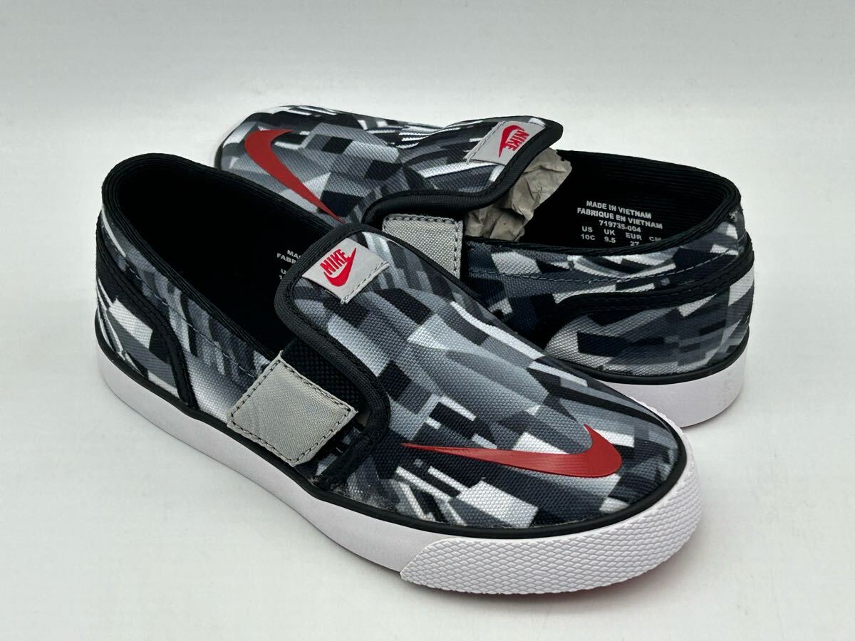 新品・16cm・NIKE・TOKI SLIPON CVS PRINT TDV・ナイキ トキ スリップ オン CVS プリント TDV拍卖