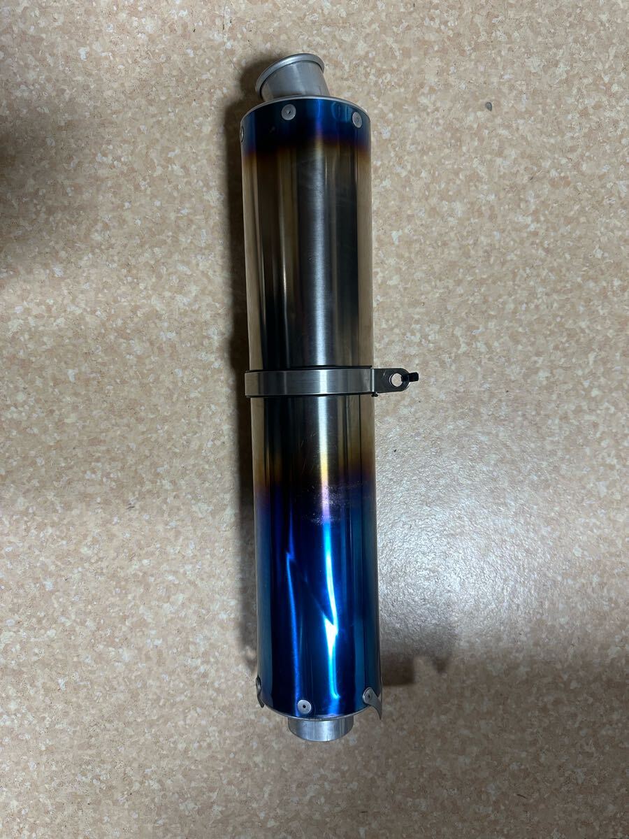 K-FACTORY チタンサイレンサー 54φ 汎用 スリップオン拍卖