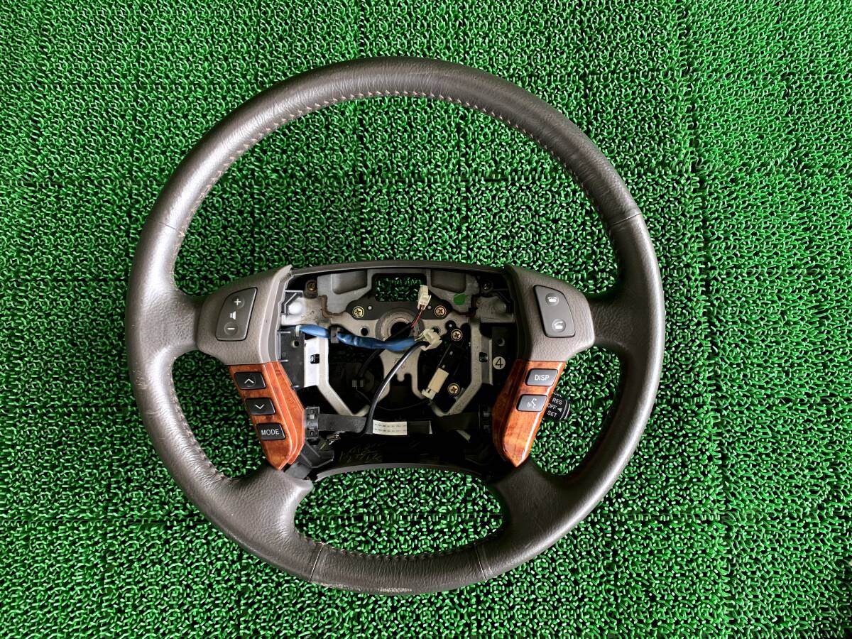 ●即決値段● トヨタ クラウン GRS180 GRS181 GRS182 GRS183 GRS184 純正 レザー ステアリングホイール ハンドル スイッチ付き拍卖