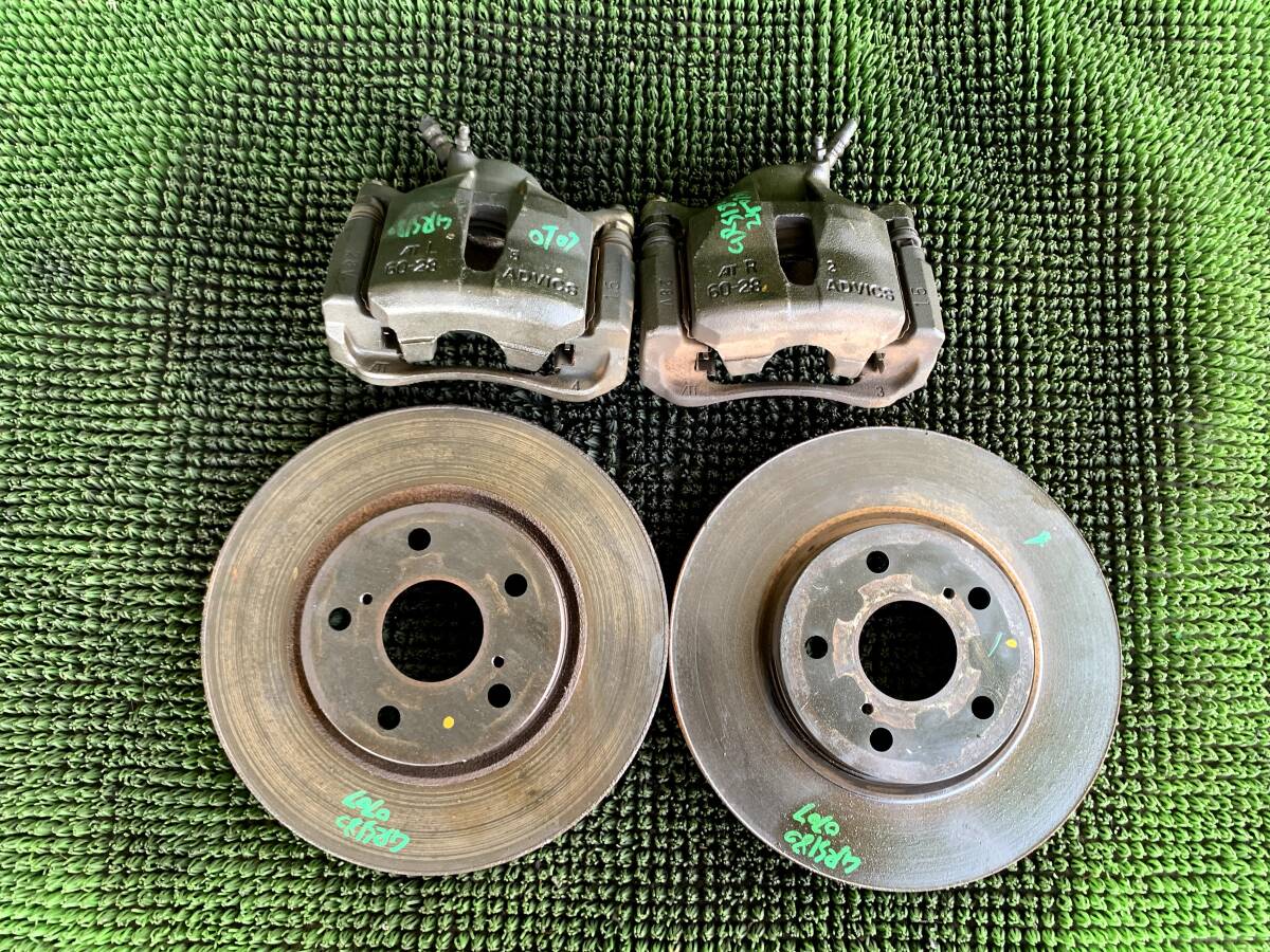 ●即決値段●250707 トヨタ クラウン GRS180 GRS182 GRS202 マークX GRX120 GRX125 フロント ブレーキ キャリパー 左右 ローター 左 右拍卖
