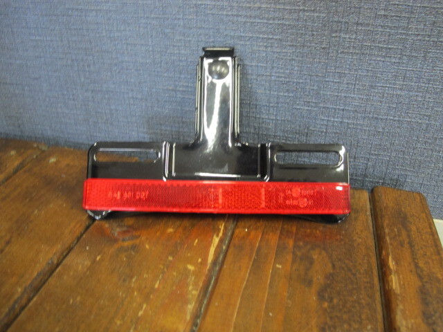 ナンバーステー ハーレー 純正 中古 リフレクター ナンバープレートブラケット②拍卖