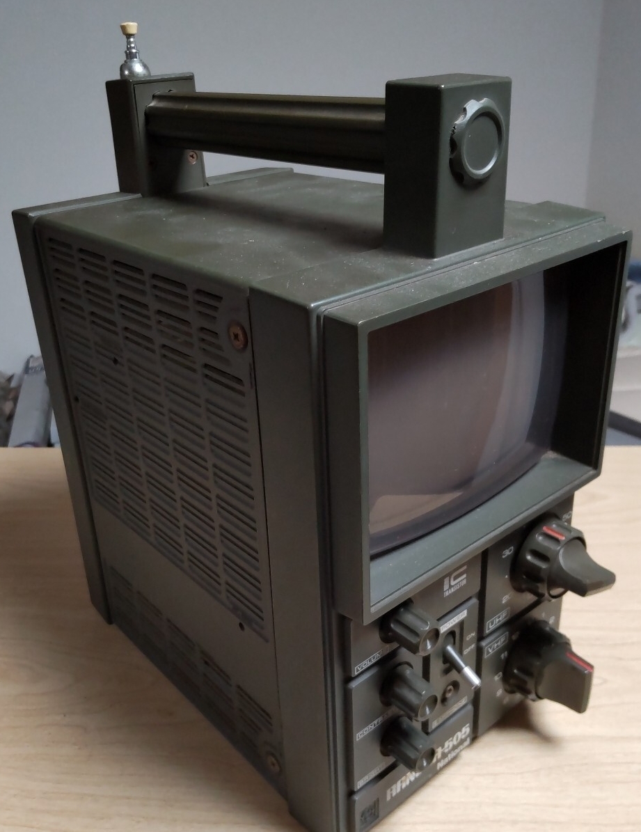 ナショナル テレビ レンジャー505 TR-505A 昭和レトロ National RANGER-505 部品取り拍卖