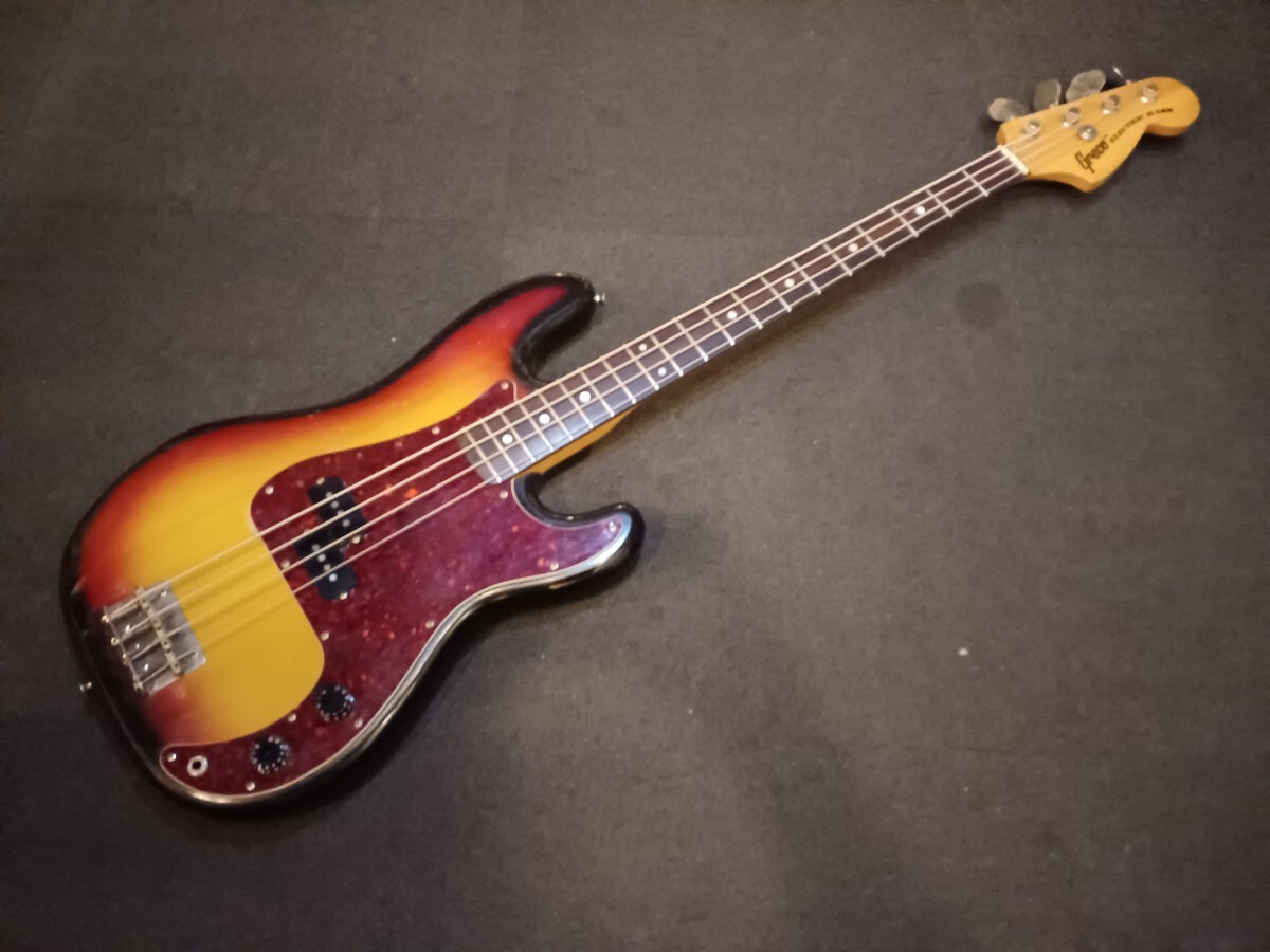 名器!1977年フジゲン製プレベ!Greco,PB-450。調整済み!即戦力ジャパビンです!拍卖