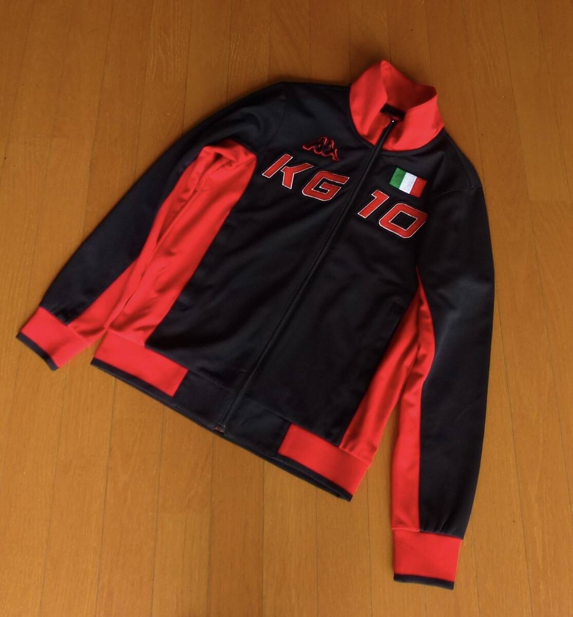 KAPPA カッパ トラックジャケット/ジャージ 黒/赤 即決あり!拍卖