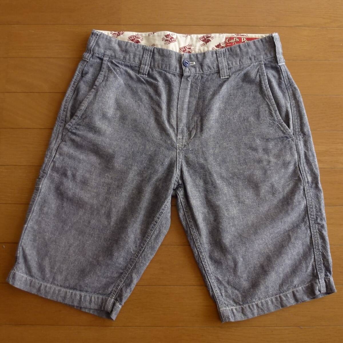 CAT’S PAW キャッツポウ ハーフパンツ TALONジップ 即決あり!拍卖