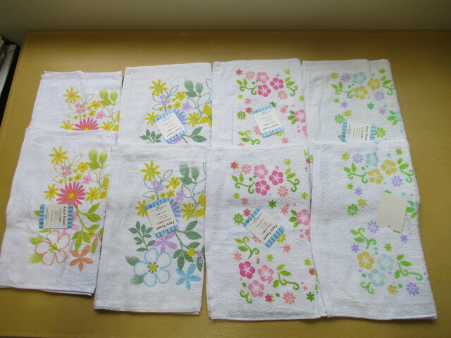 ファイスタオル・縦84㎝×横33㎝・8枚・A176拍卖