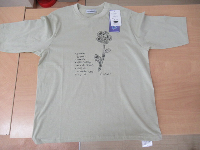 婦人綿100%半袖Tシャツ・M~L寸・1着・A189拍卖