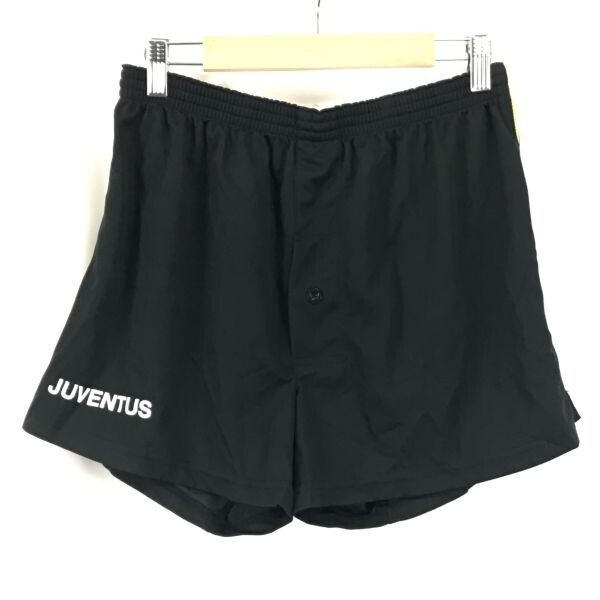 JUVENTUS/ユベントス★ショートパンツ/サッカー/トレーニングウェア【メンズL/股下10cm/黒/ブラック】◆BG356拍卖