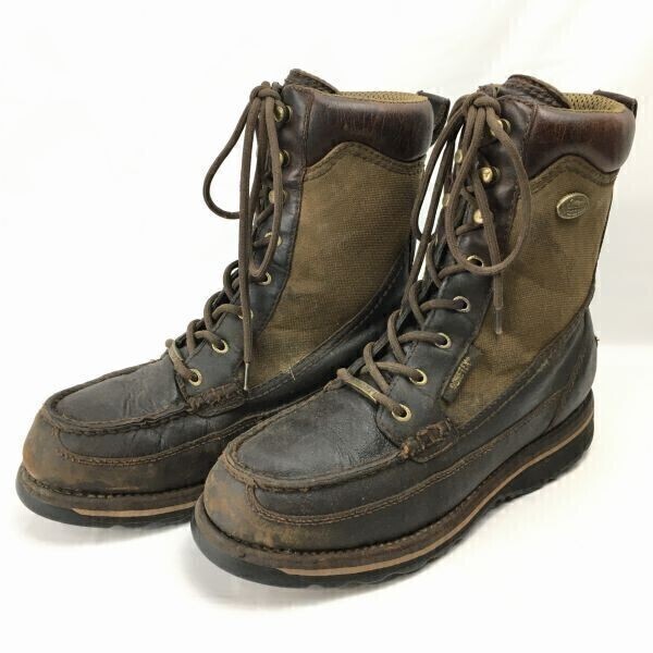 1950年代?/刺繍タグ/ビンテージ IRISH SETTER/アイリッシュセッター/854 ワークブーツ 9.5 茶 ultra flex Vintage/boots 管No.WN38拍卖
