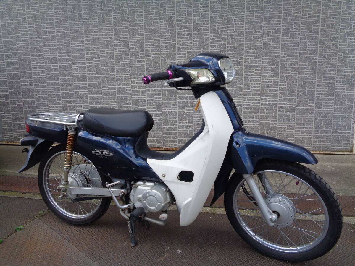 スパーカブ50 AA04 中古車仕上げ&部品取りベース車両の現状販売書類付き 拍卖