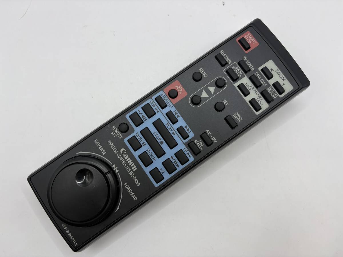 Canon WIRELESS CONTROLLER WL-D4000 リモコン 業務用ビデオカメラ キャノン拍卖
