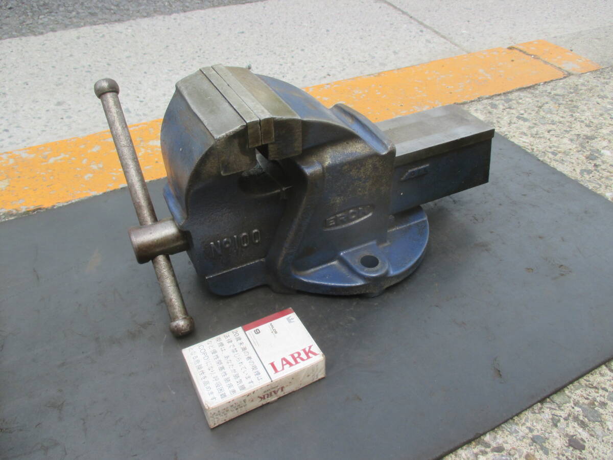 v169★ERON 箱型万力 口金幅100mm拍卖