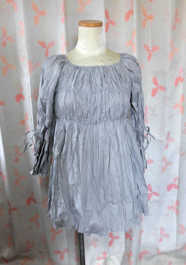 78 NICE CLAUPギャザーワンピース サイズF拍卖