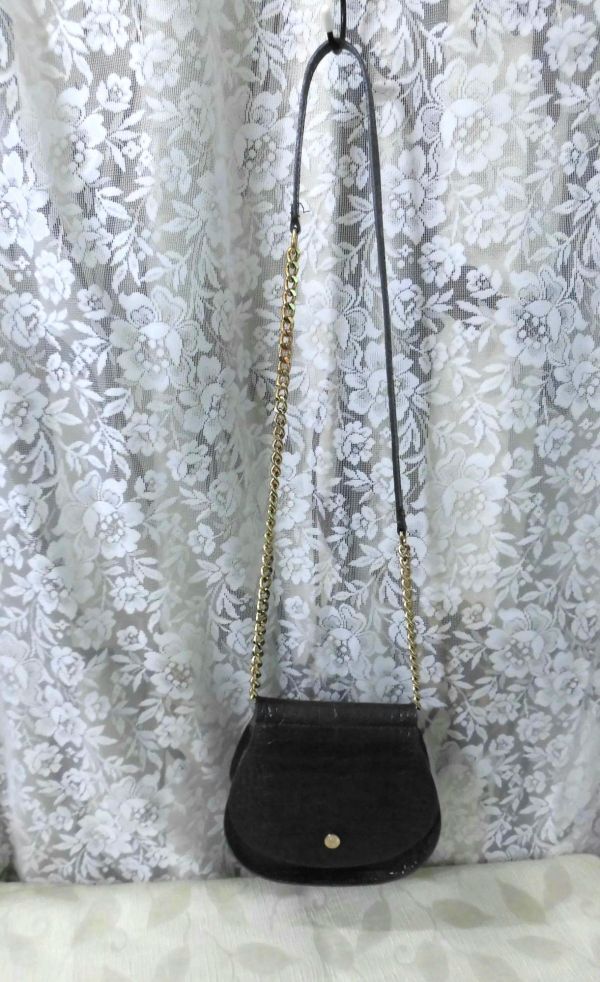 37 IACUCCI イアクッチ /クロコ型押し ショルダーバッグ拍卖