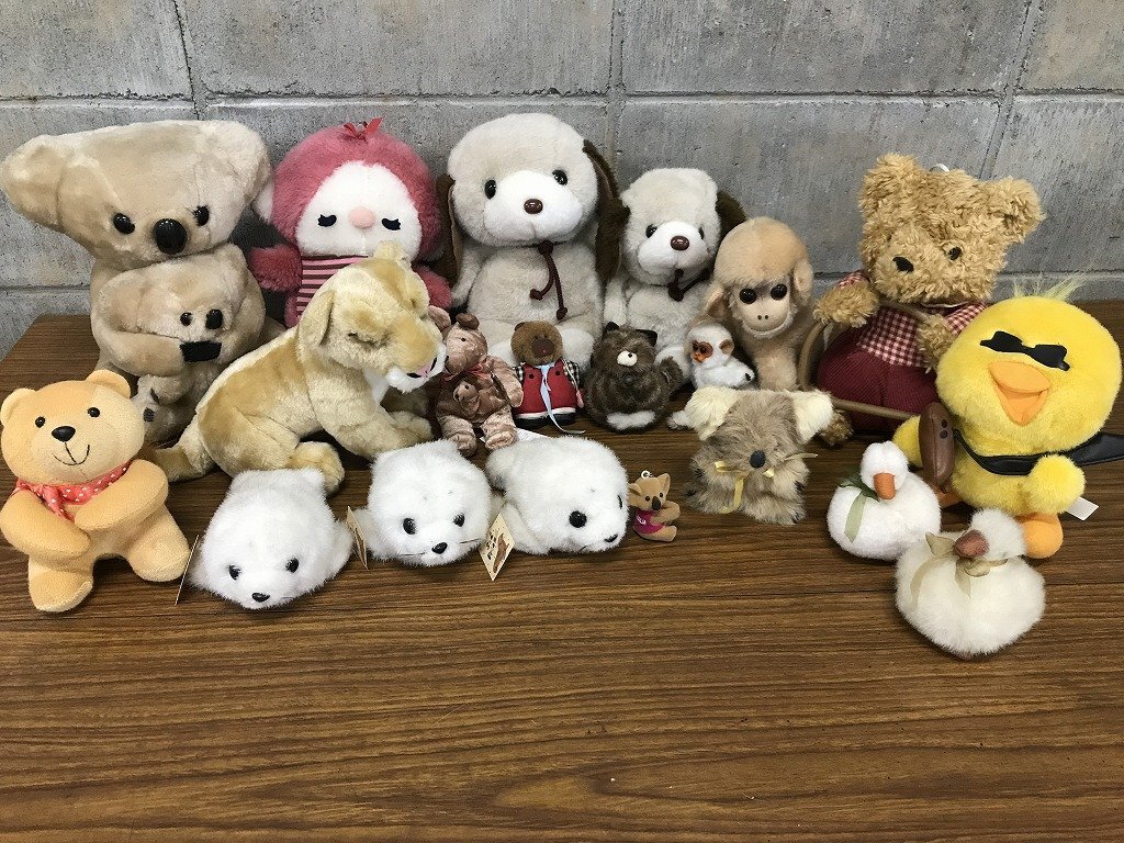★ N7 まとめて 昭和レトロ 平成レトロ ぬいぐるみ 人形 動物 ヴィンテージ vintage 犬 猿 鳥 日本製 骨董 懐かしい 置物拍卖