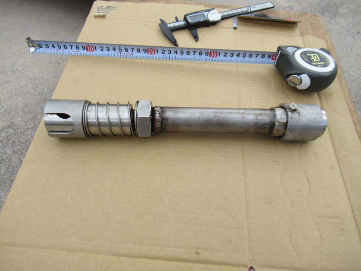 舵用 連結金具 ボールジョイント 穴Φ31㎜ ステンレス製 約35cm 中古 受動シリンダー R型舵取機拍卖