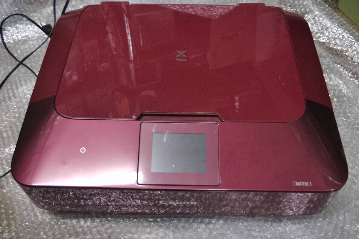 ジャンク Canon キャノン MG7130 インクジェット複合機 インクジェットプリンター プリンター プリンタ拍卖