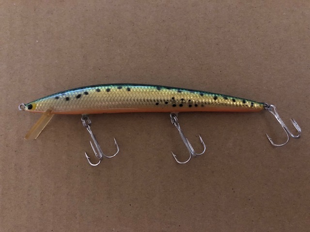 美品 フジ釣具 ウッディランド シーカー 11cm拍卖